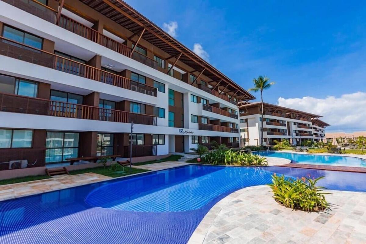 Resort Beira Mar Em Porto De Galinhas - Cupe Beach Living Exterior photo