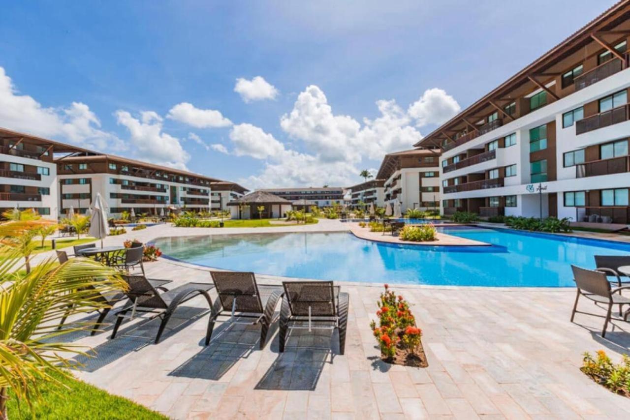 Resort Beira Mar Em Porto De Galinhas - Cupe Beach Living Exterior photo