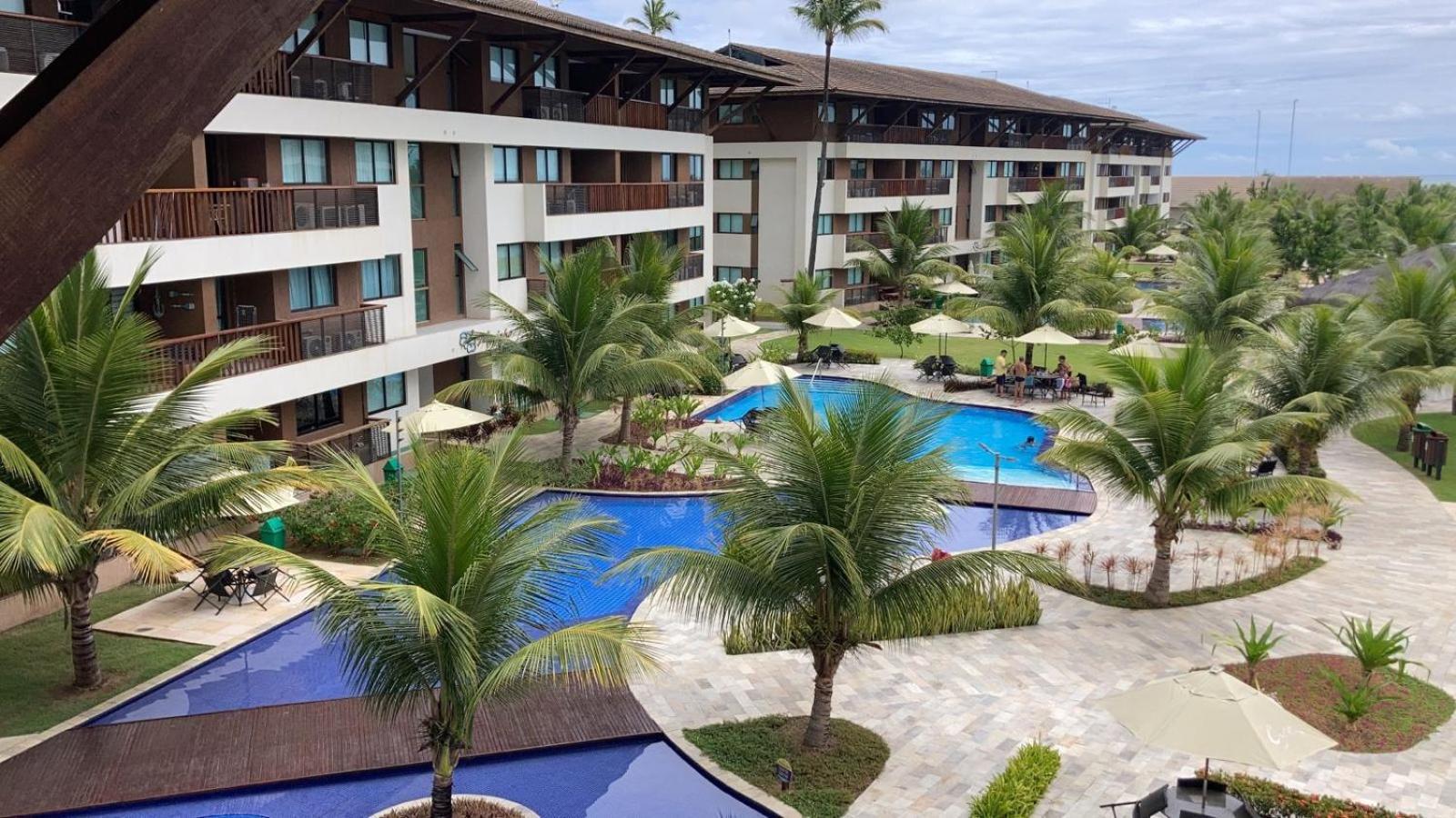 Resort Beira Mar Em Porto De Galinhas - Cupe Beach Living Exterior photo