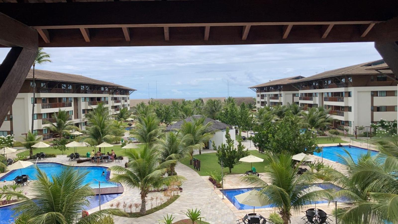 Resort Beira Mar Em Porto De Galinhas - Cupe Beach Living Exterior photo