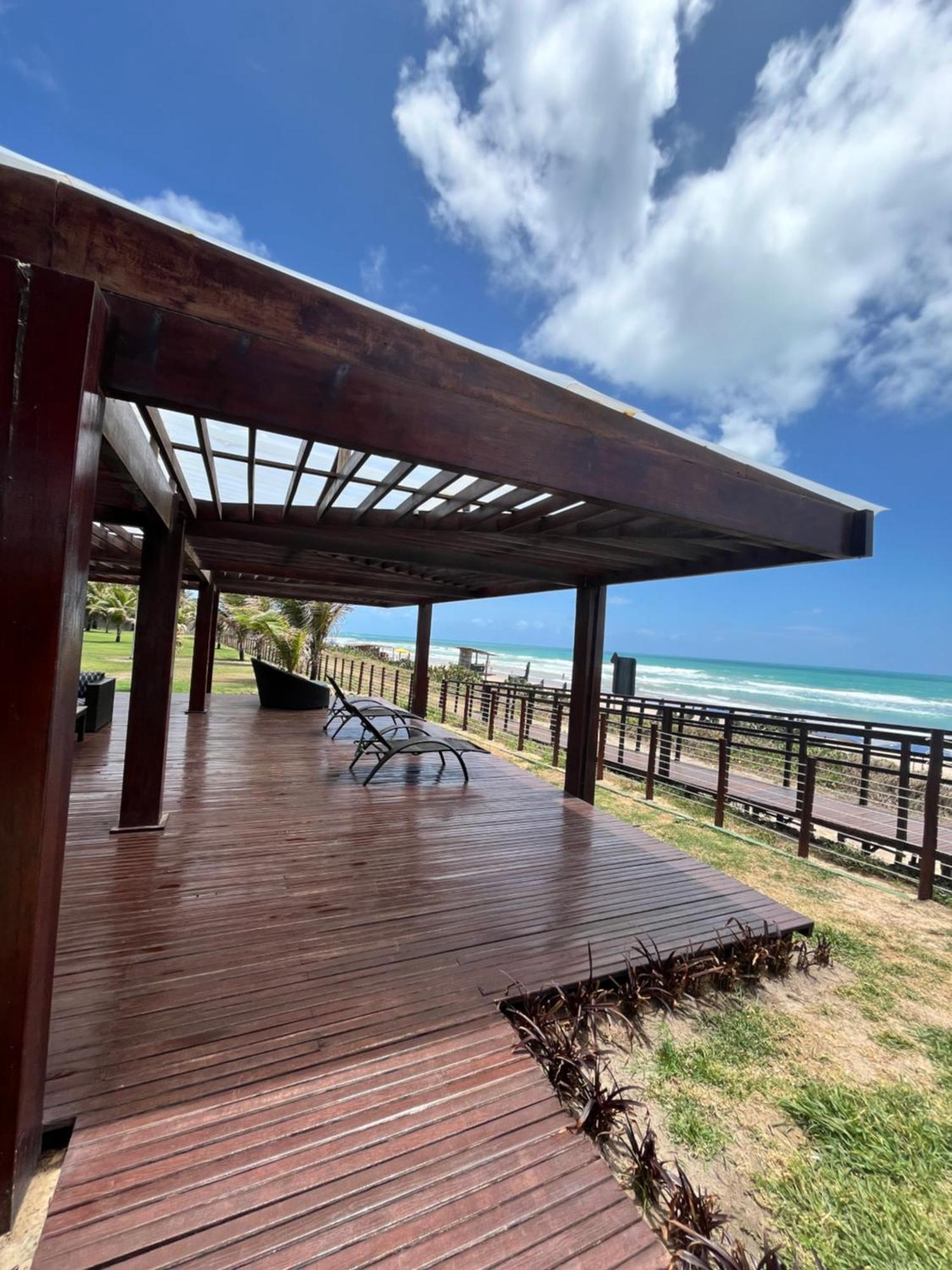 Resort Beira Mar Em Porto De Galinhas - Cupe Beach Living Exterior photo