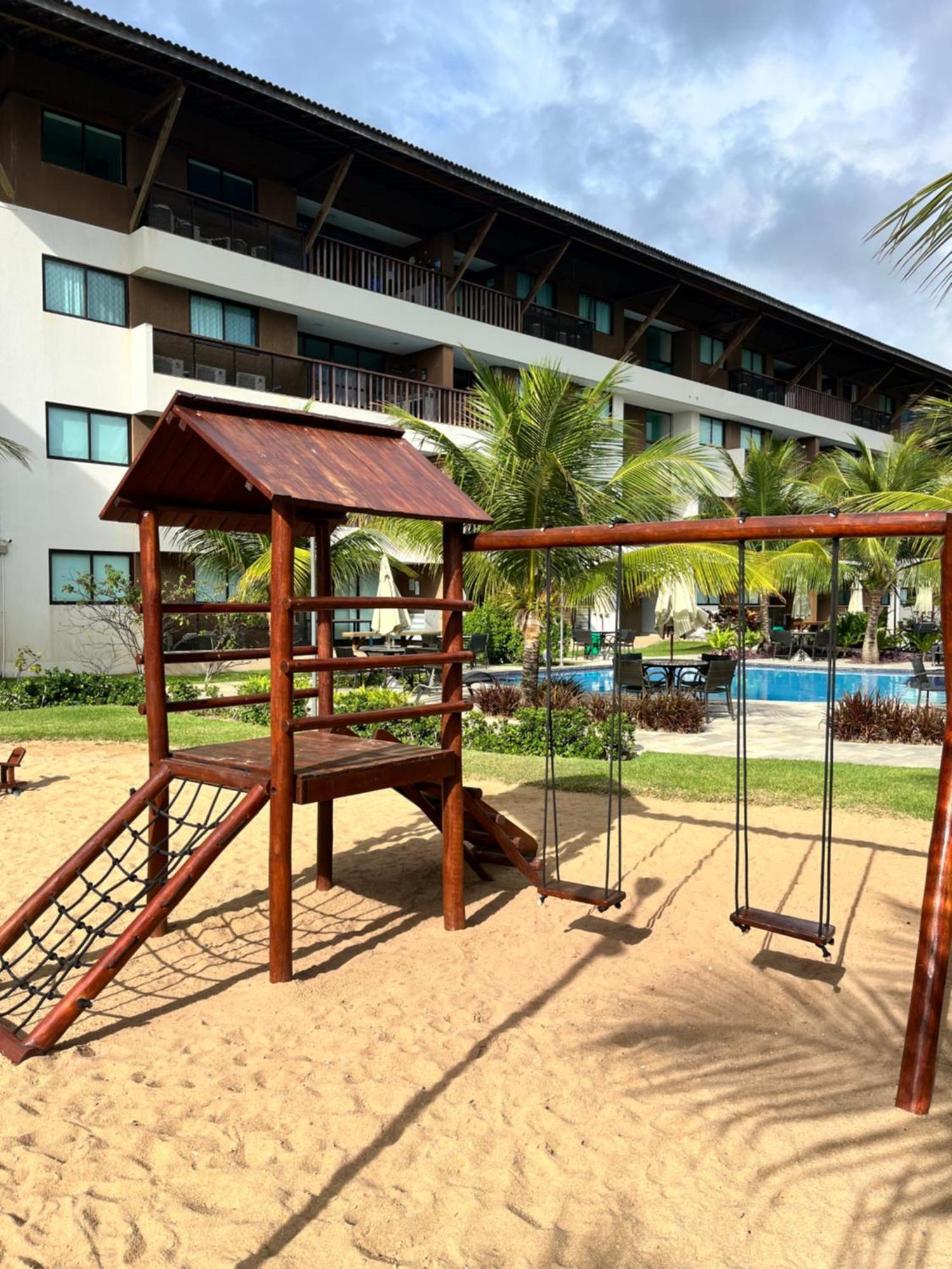 Resort Beira Mar Em Porto De Galinhas - Cupe Beach Living Exterior photo