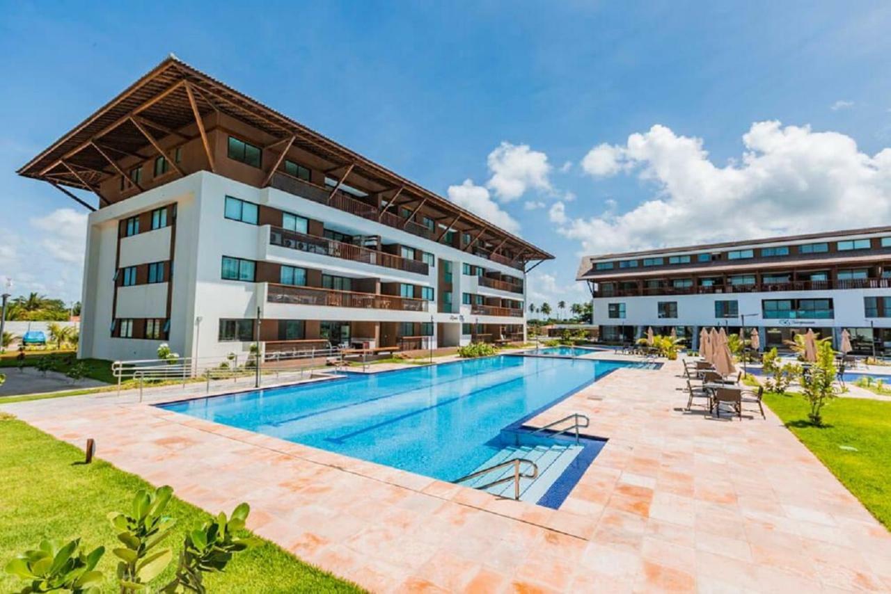 Resort Beira Mar Em Porto De Galinhas - Cupe Beach Living Exterior photo