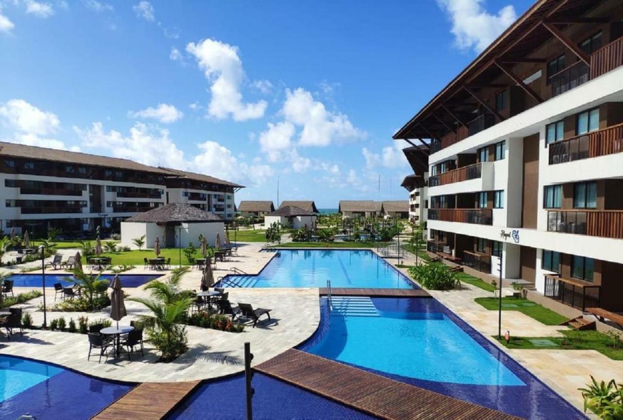Resort Beira Mar Em Porto De Galinhas - Cupe Beach Living Exterior photo